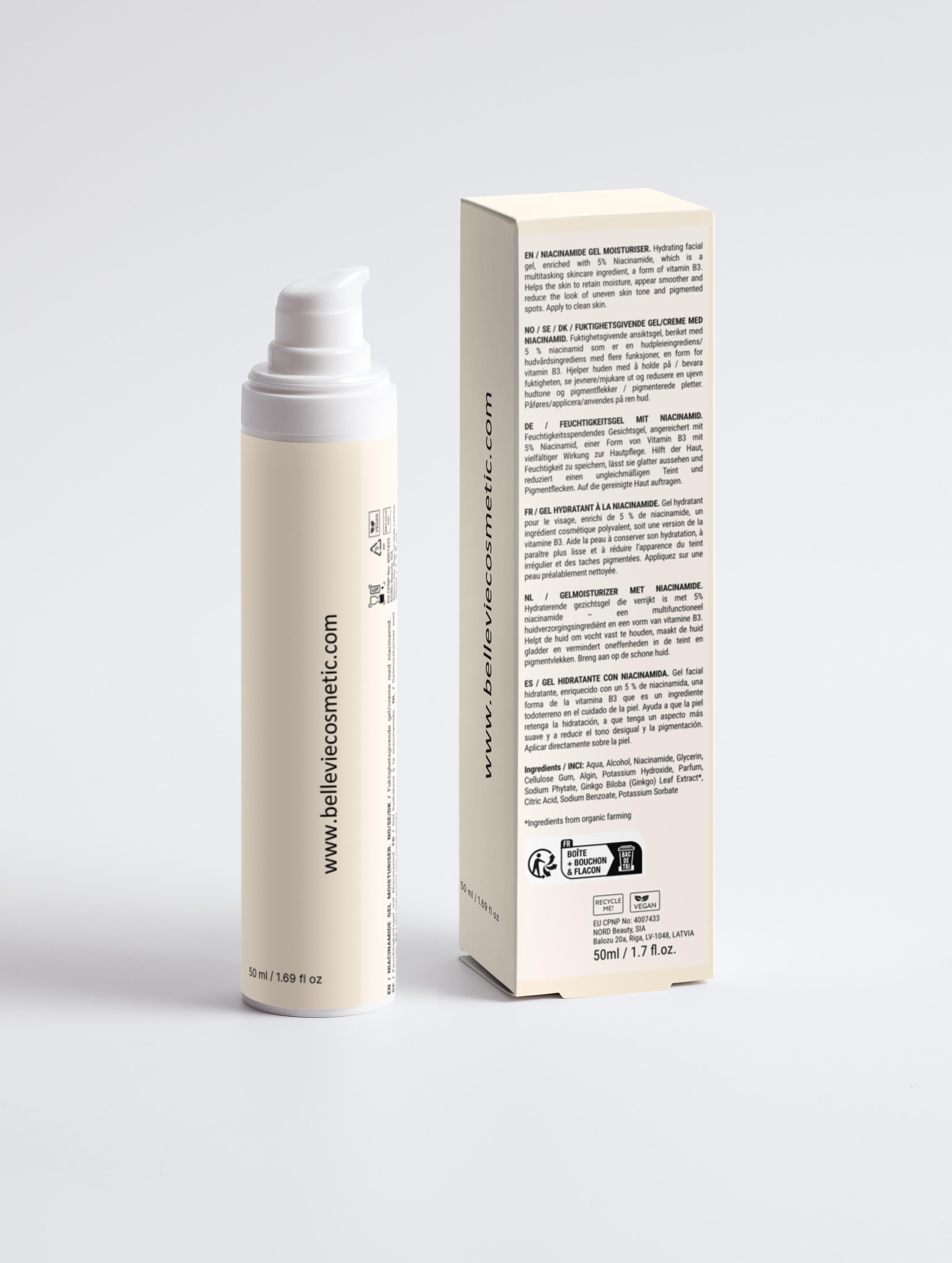 Niacinamide Gel Moisturiser 50ml