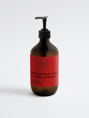 Hand & Body Wash, Ginger & Smoky Cardamom 490ml