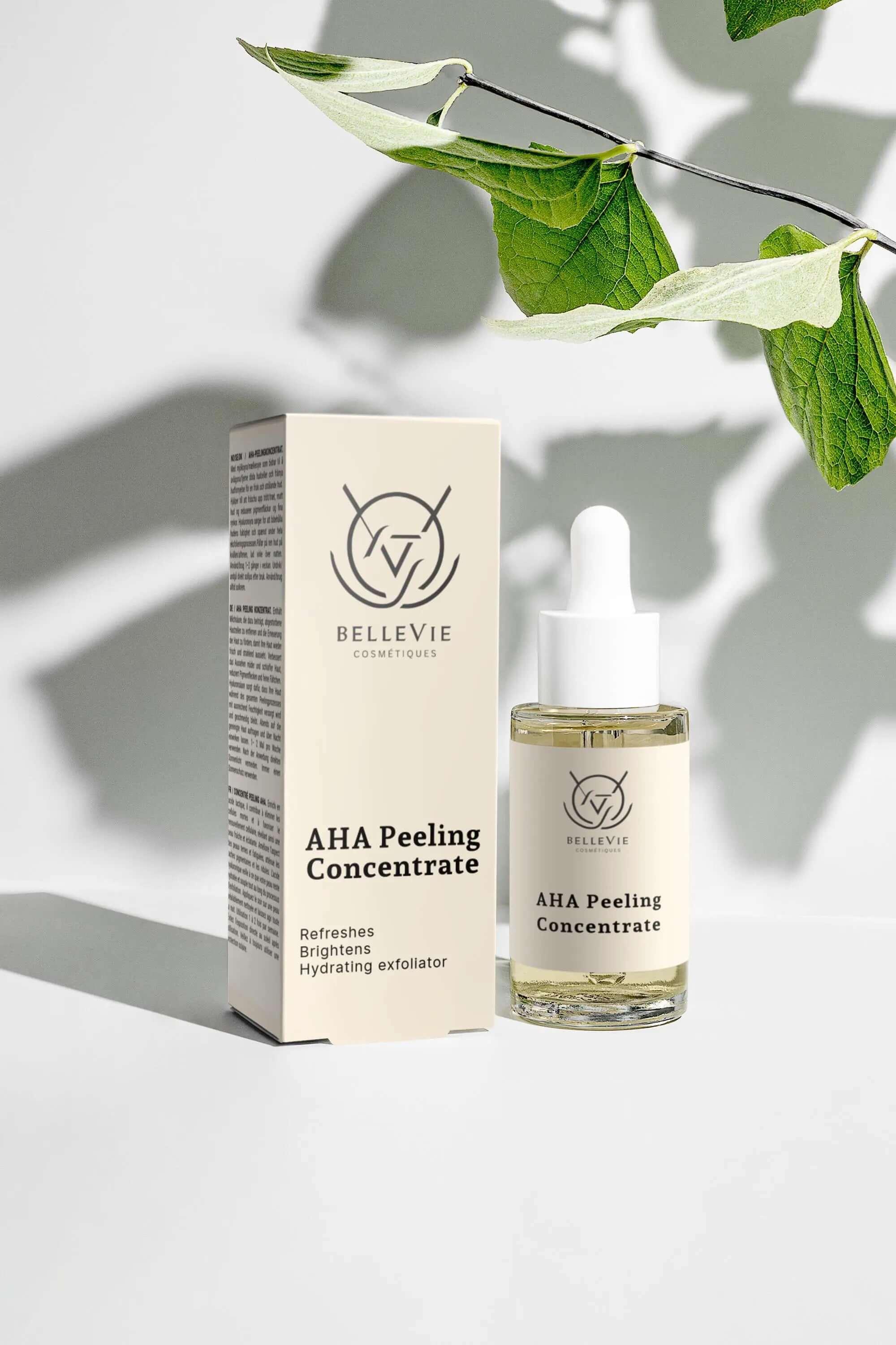 AHA Peeling Concentrate 30ml - BelleVie Cosmétiques