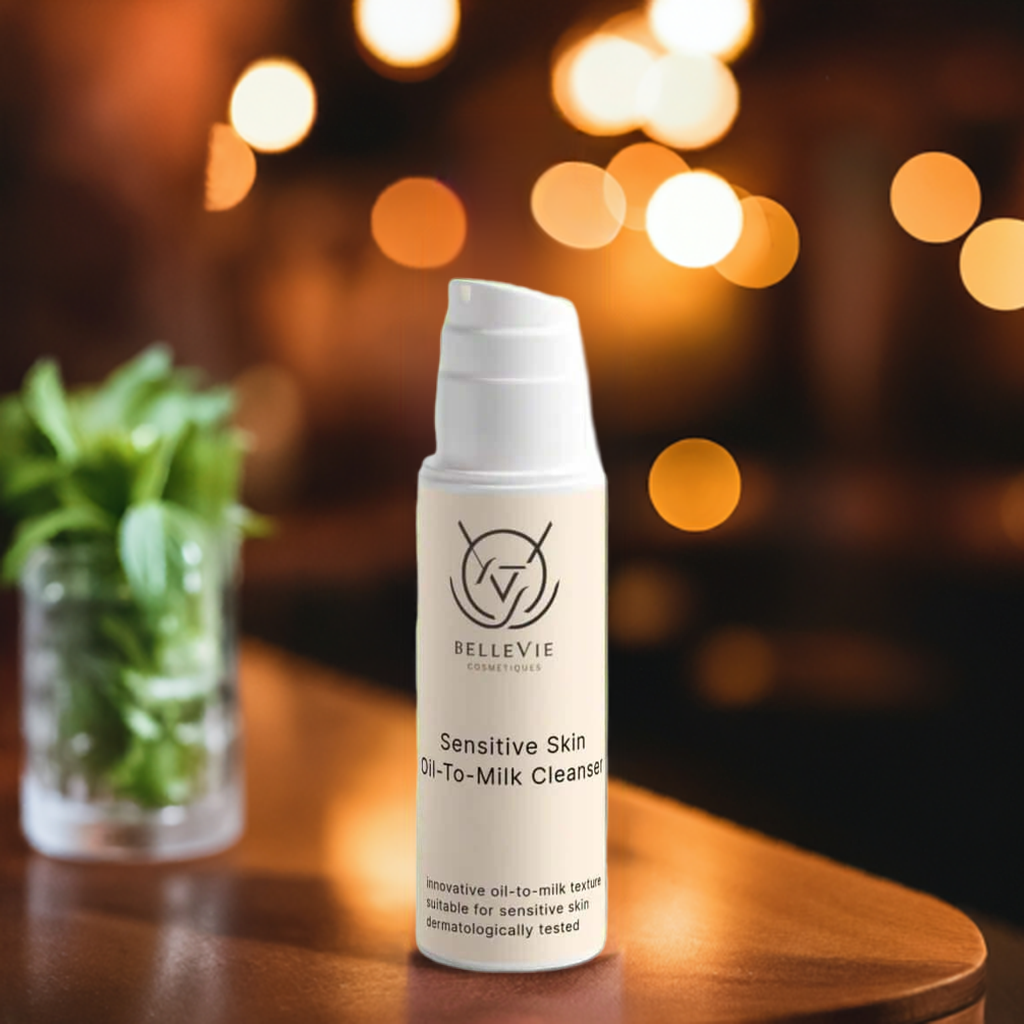 Why Choose Sensitive Skin Oil-To-Milk Cleanser?
Gentle Yet Effective: Perfect for sensitive and dry skin, offering deep cleansing without irritation.

Luxurious Experience: The unique oil-to-milk transformation feels indulgent and pampering.

Clean & Conscious: Aligns with eco-friendly and ethical beauty standards.