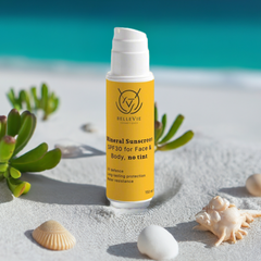 Mineral Sunscreen SPF30 for Face & Body, No Tint - 150ml ✨
🌟 Broad-Spectrum Protection with Hydration and Comfort!