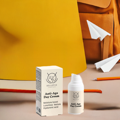 Anti-Age Day Cream 15ml - Advanced Marine Hyaluronic Boost for Youthful Skin