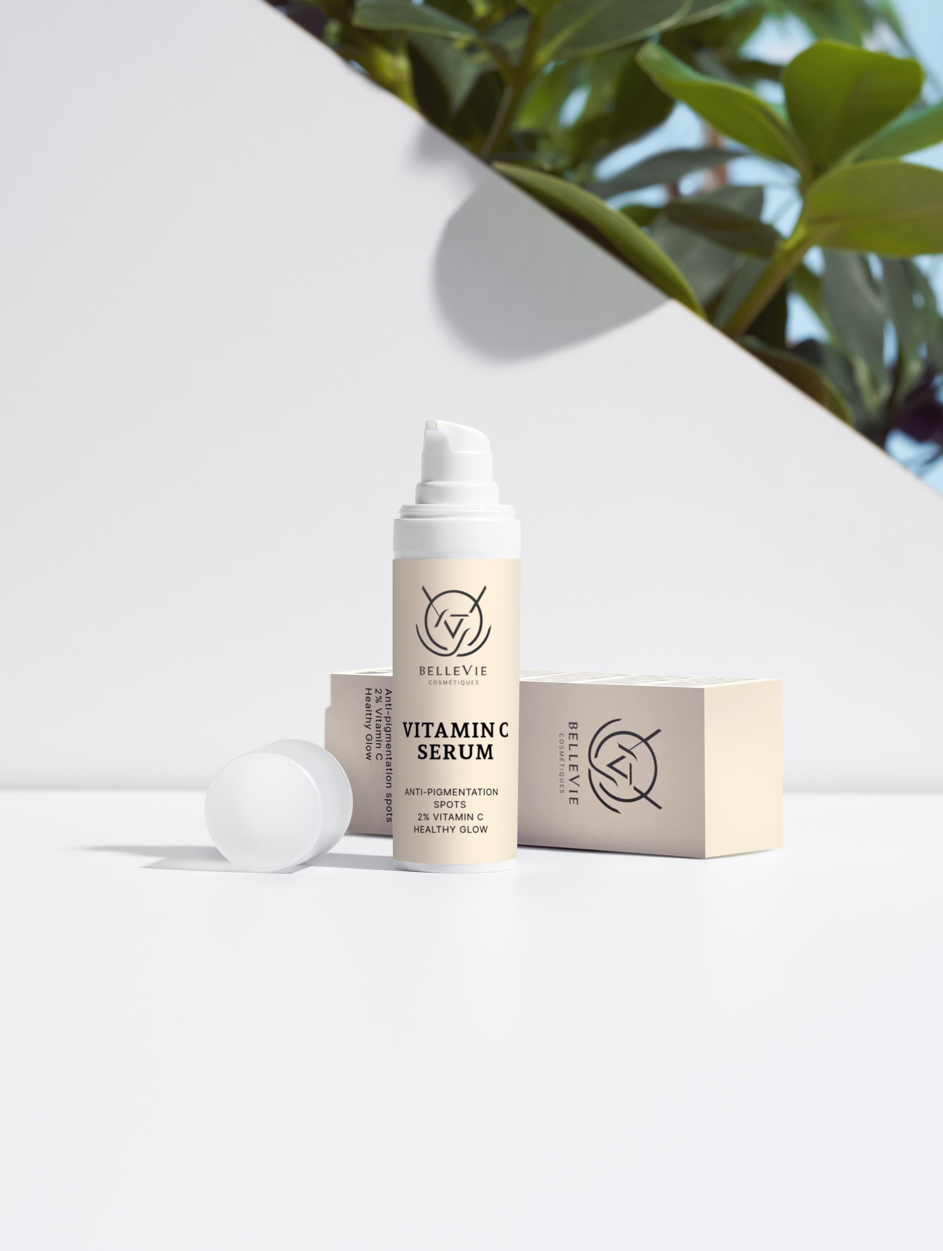 Vitamin C Serum For Face 30ml - BelleVie Cosmétiques